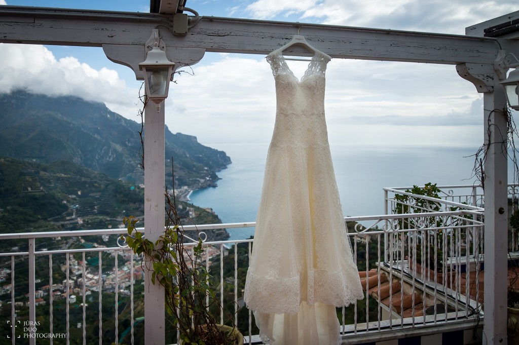 Ravello wedding with a view